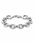 Zilver Gerhodineerd Armband Anker 13 Mm 19,5 Cm 1340014 - PansiteNederland.nl