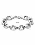 Zilver Gerhodineerd Armband Anker 13 Mm 19,5 Cm 1340014 - PansiteNederland.nl