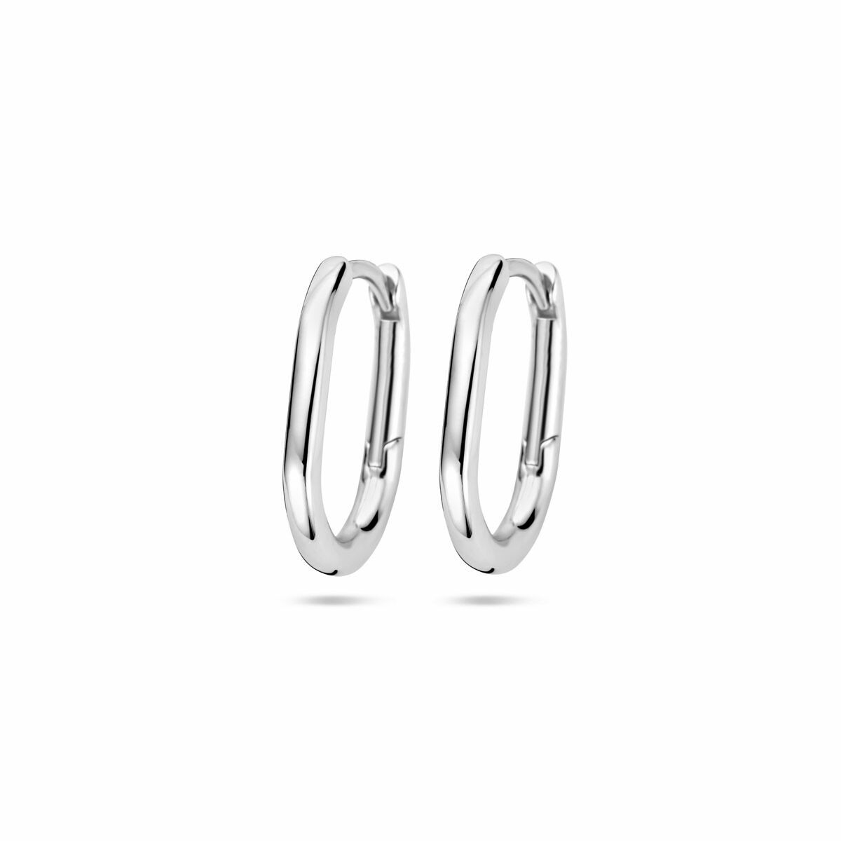 Fantasy Collection Oorbellen buis 2 mm zilver