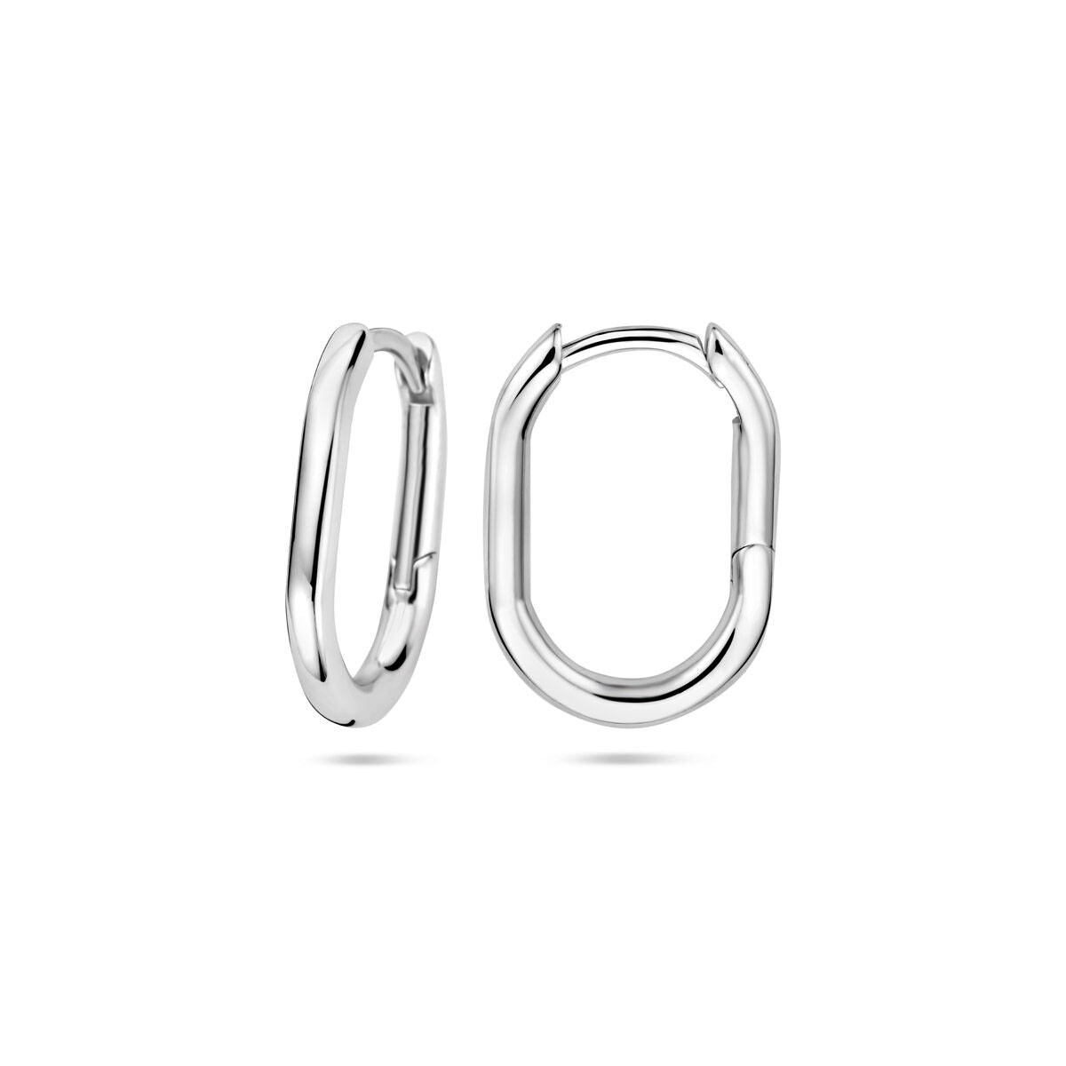 Fantasy Collection Oorbellen buis 2 mm zilver