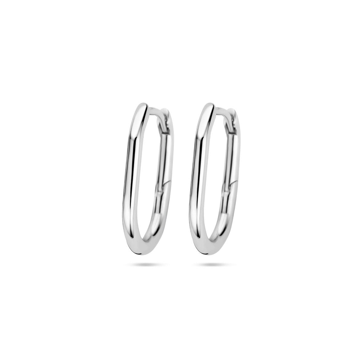 Fantasy Collection Oorbellen buis 2 mm zilver