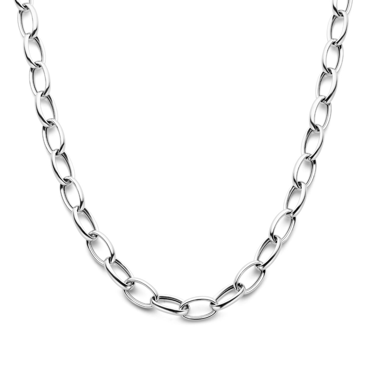Fantasy Collection Collier anker 10 mm 43 cm zilver
