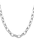zilver gerhodineerd collier anker 10 mm 43 cm 1340048 - PansiteNederland.nl