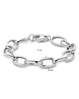 Zilver Gerhodineerd Armband Anker 10 Mm 17 Cm 1340049 - PansiteNederland.nl