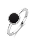 Gerhodineerd Zilver Ring Onyx 1340340 - PansiteNederland.nl