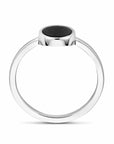 Gerhodineerd Zilver Ring Onyx 1340340 - PansiteNederland.nl
