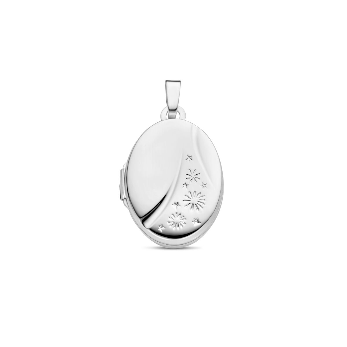 Fantasy Collection Medaillon ovaal 18,5 mm zilver hanger