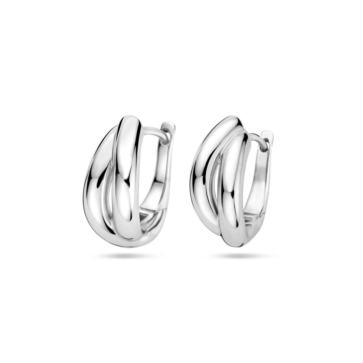 Oorbellen Gerhodineerd Zilver