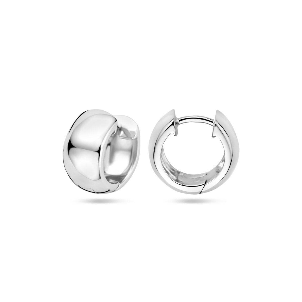 Oorbellen Gerhodineerd Zilver