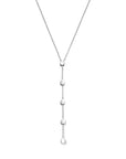 Zilver gerhodineerd y-collier 40 + 5 cm - 1340478 - PansiteNederland.nl