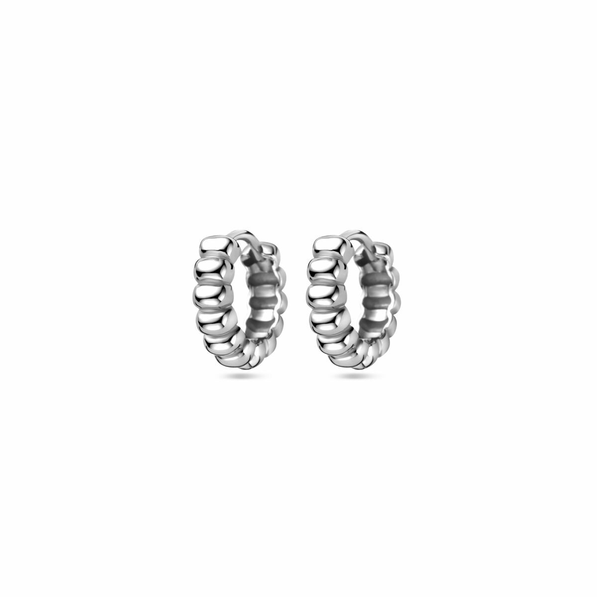 Fantasy Collection Oorbellen 12 mm zilver
