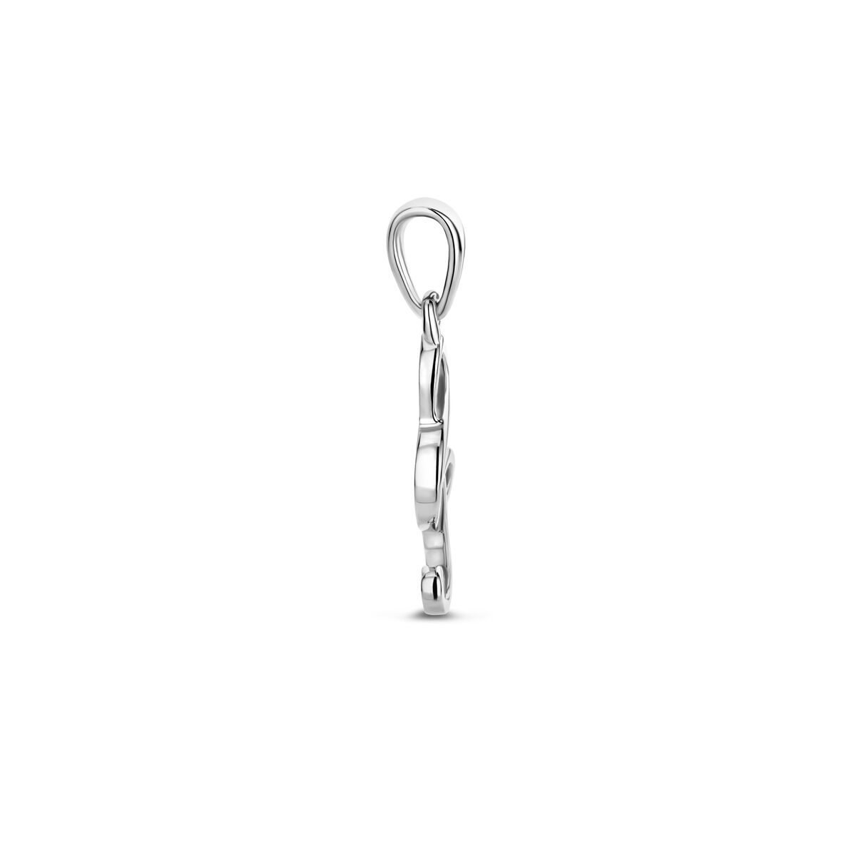 Fantasy Collection Hanger muzieknoot 22 mm zilver