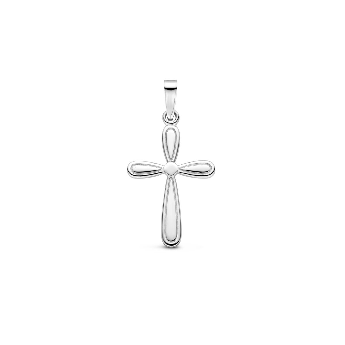 Fantasy Collection Hanger kruis 25 mm zilver