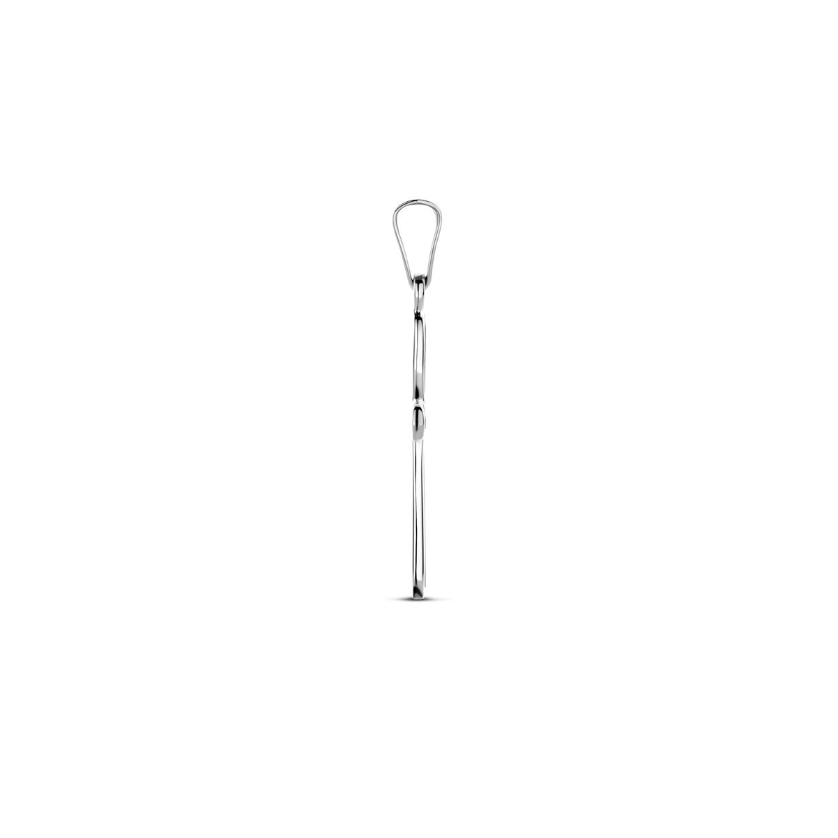 Fantasy Collection Hanger kruis 25 mm zilver