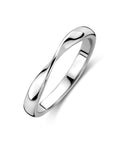 Zilver gerhodineerd Ring Gedraaid Zilver Gerhodineerd - 1340652 - PansiteNederland.nl