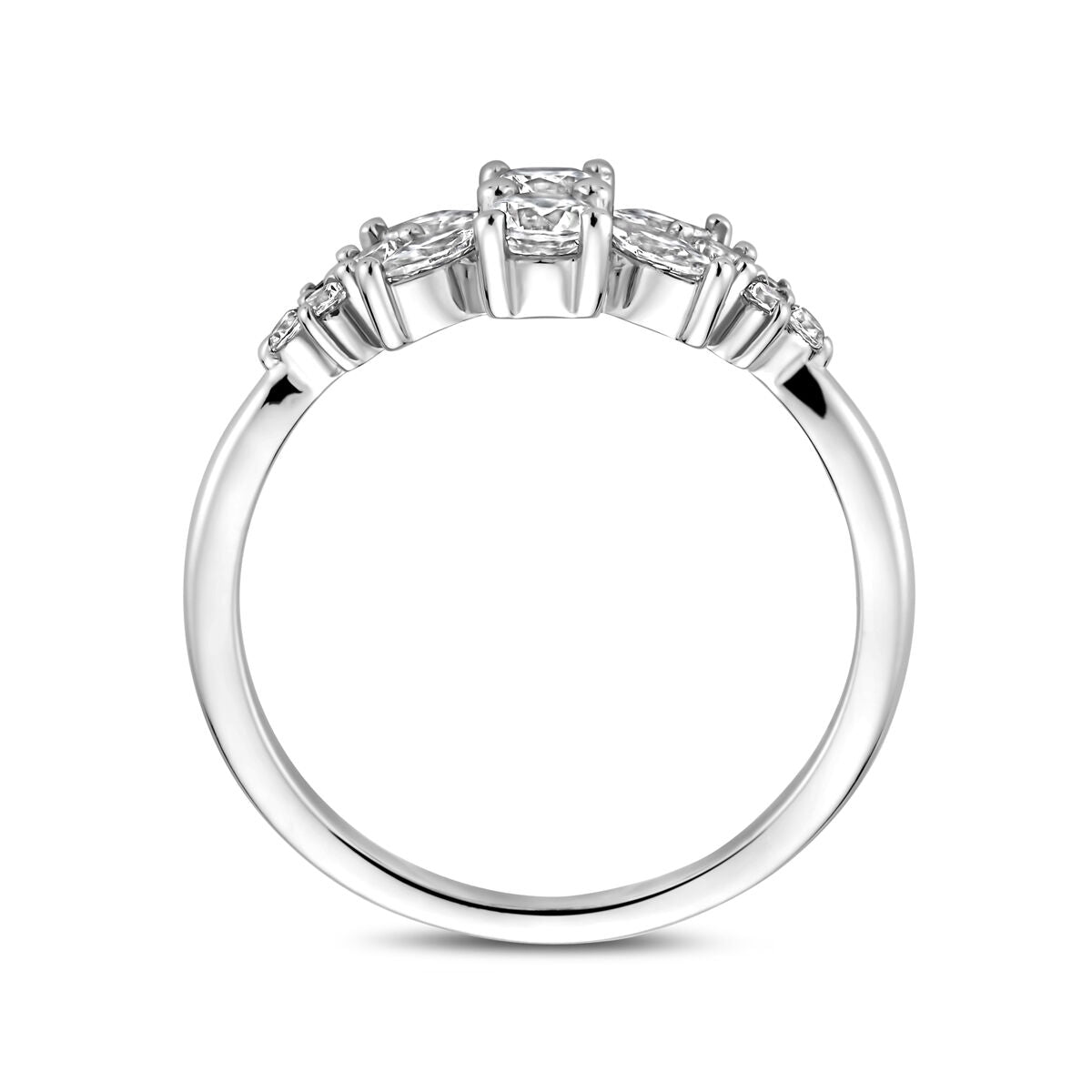 Fantasy Collection Ring zirkonia zilver