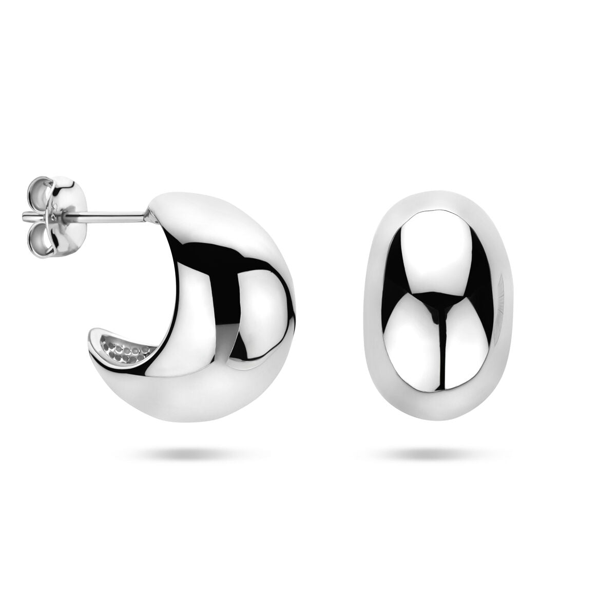 Fantasy Collection Oorbellen 16,5 mm zilver
