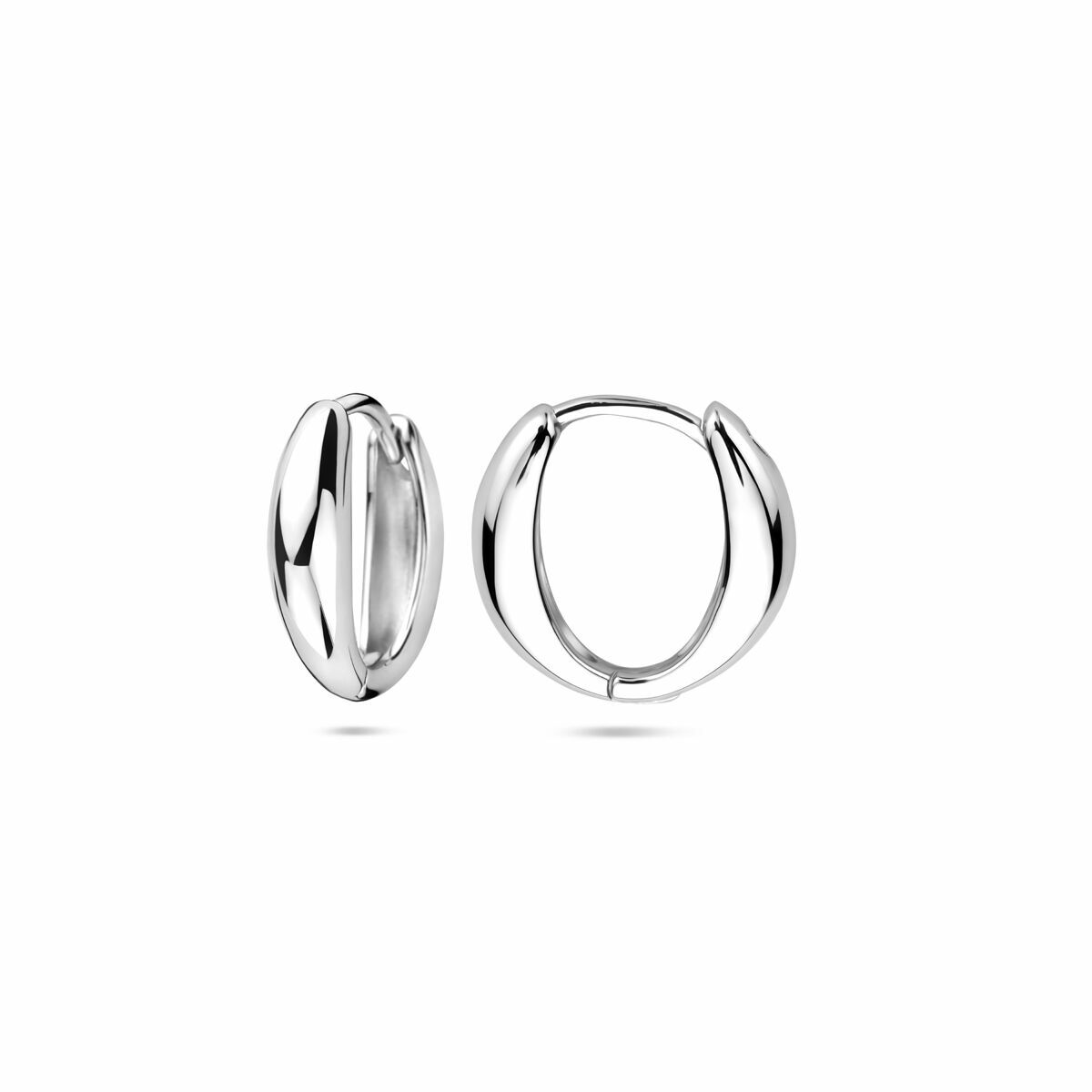 Fantasy Collection Oorbellen 14,5 mm zilver