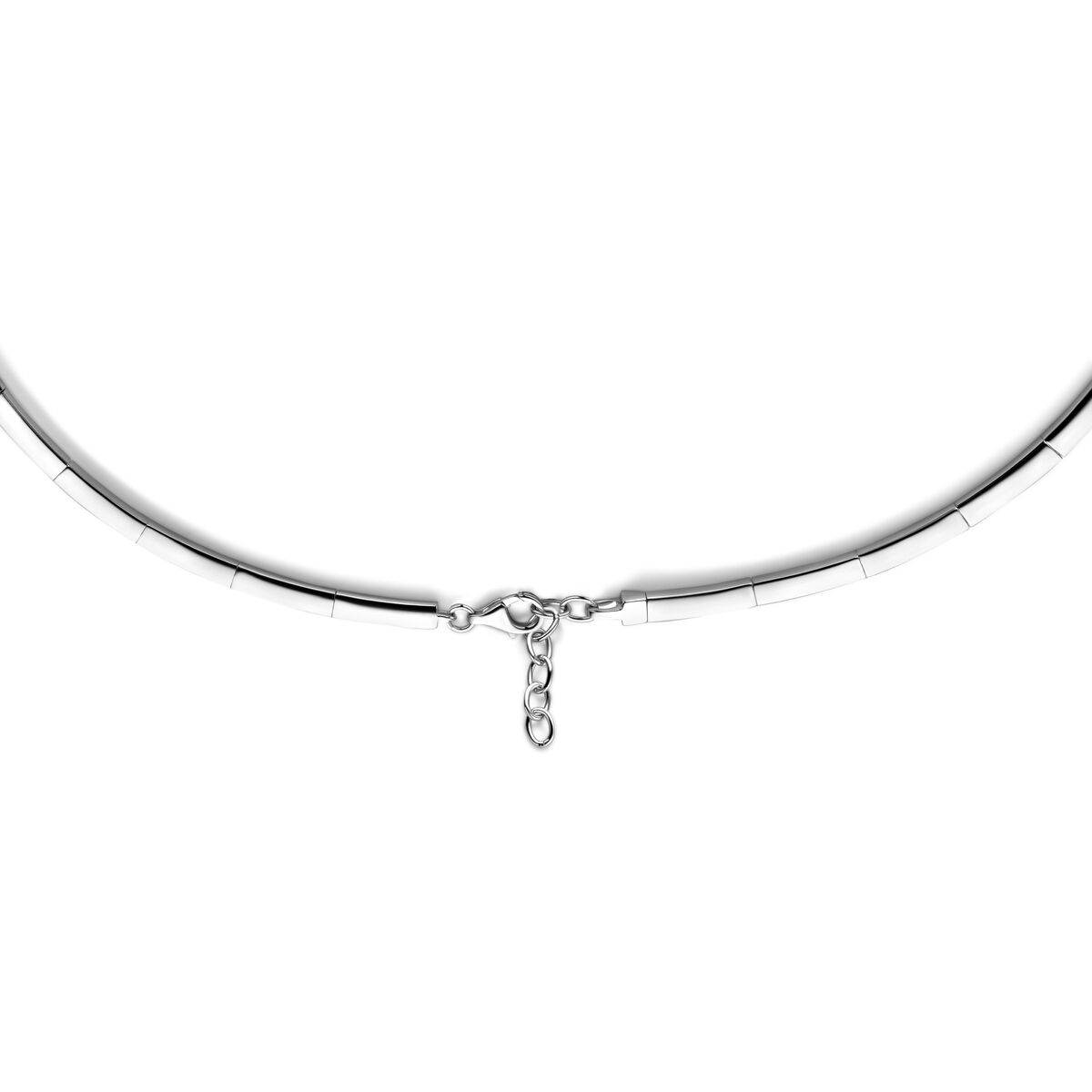 Fantasy Collection Collier zirkonia 42 + 3 cm zilver