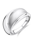 Zilveren Gerhodineerde Zilver Ring Poli/Mat 1340834 - PansiteNederland.nl