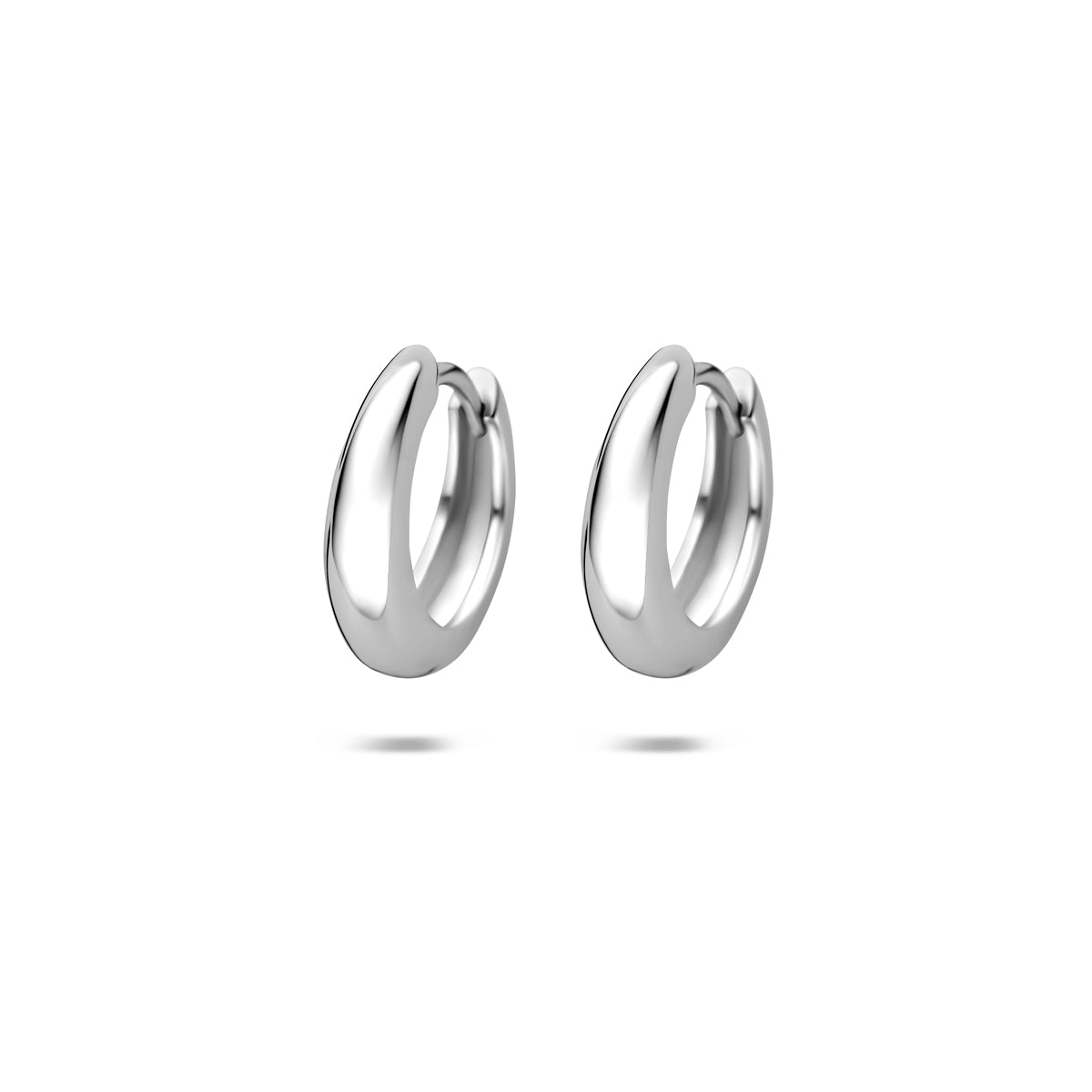 Klapoorringen buis zilver gerhodineerd 4 mm 1342752