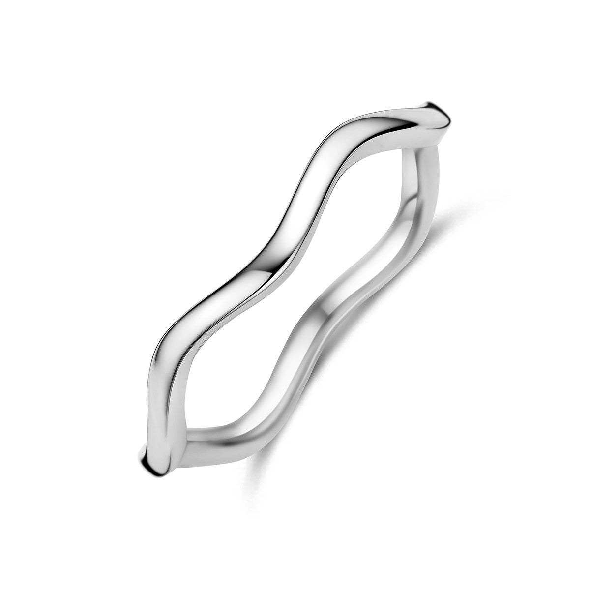 Ring zilver gerhodineerd 2.5 mm