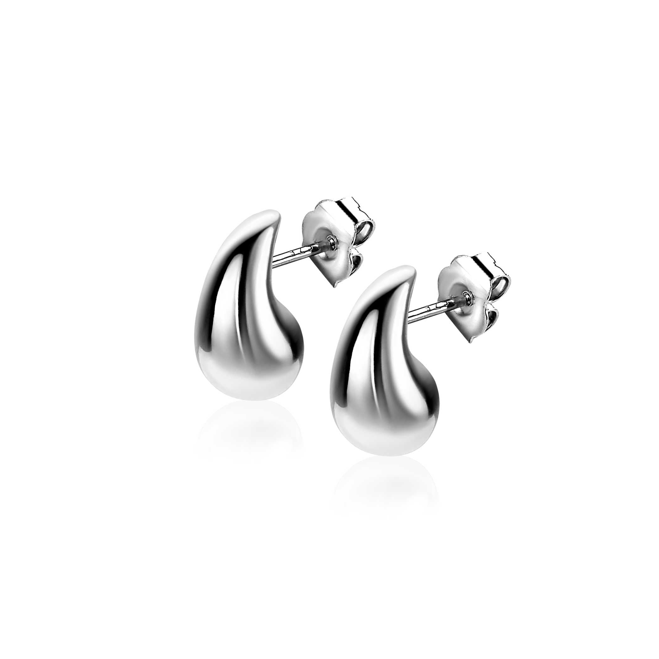 ZINZI Zilveren Oorknoppen 11mm oorbellen - ZIO2636