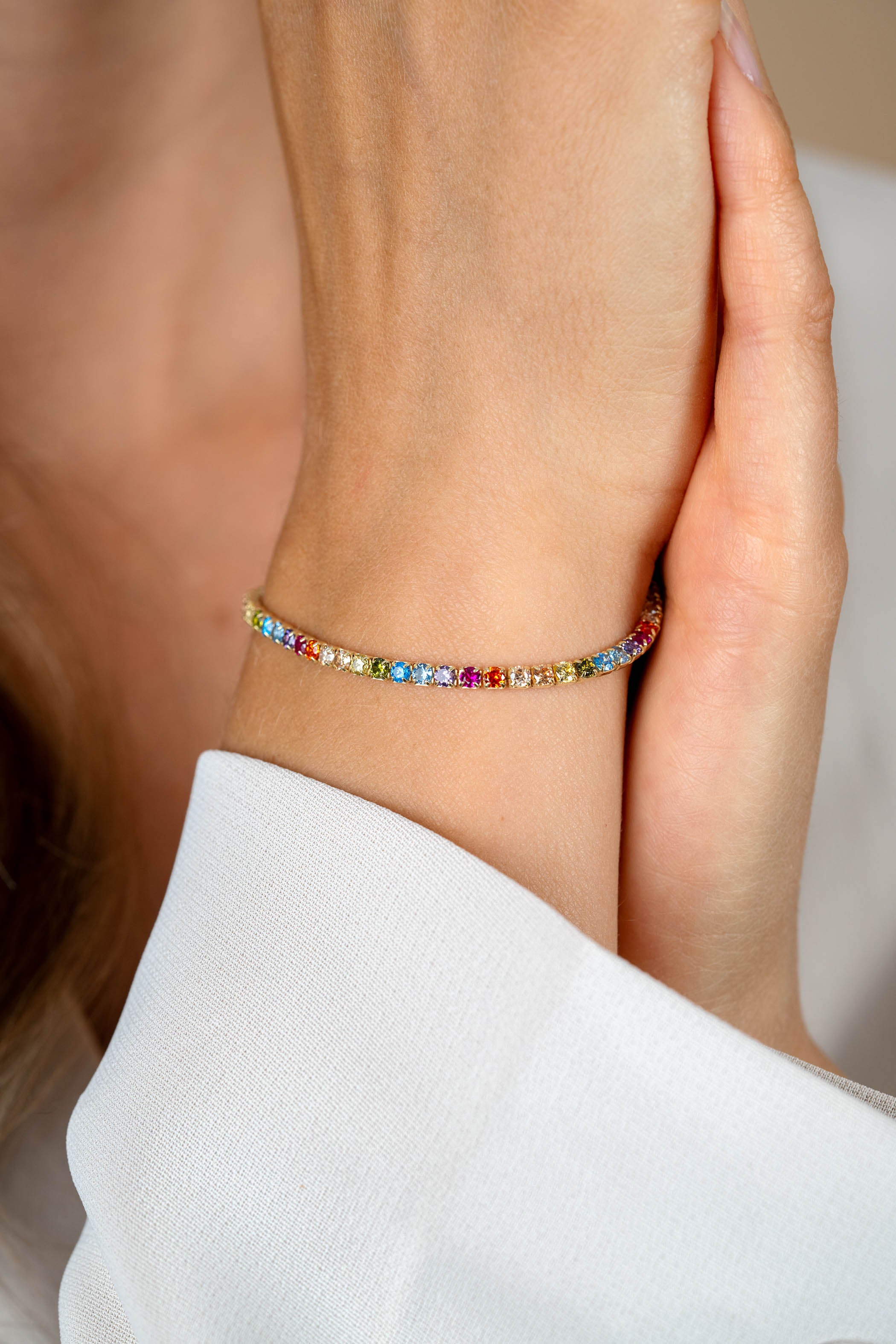 ZINZI Verguld Zilveren Armband 17-20 cm - ZIA2666