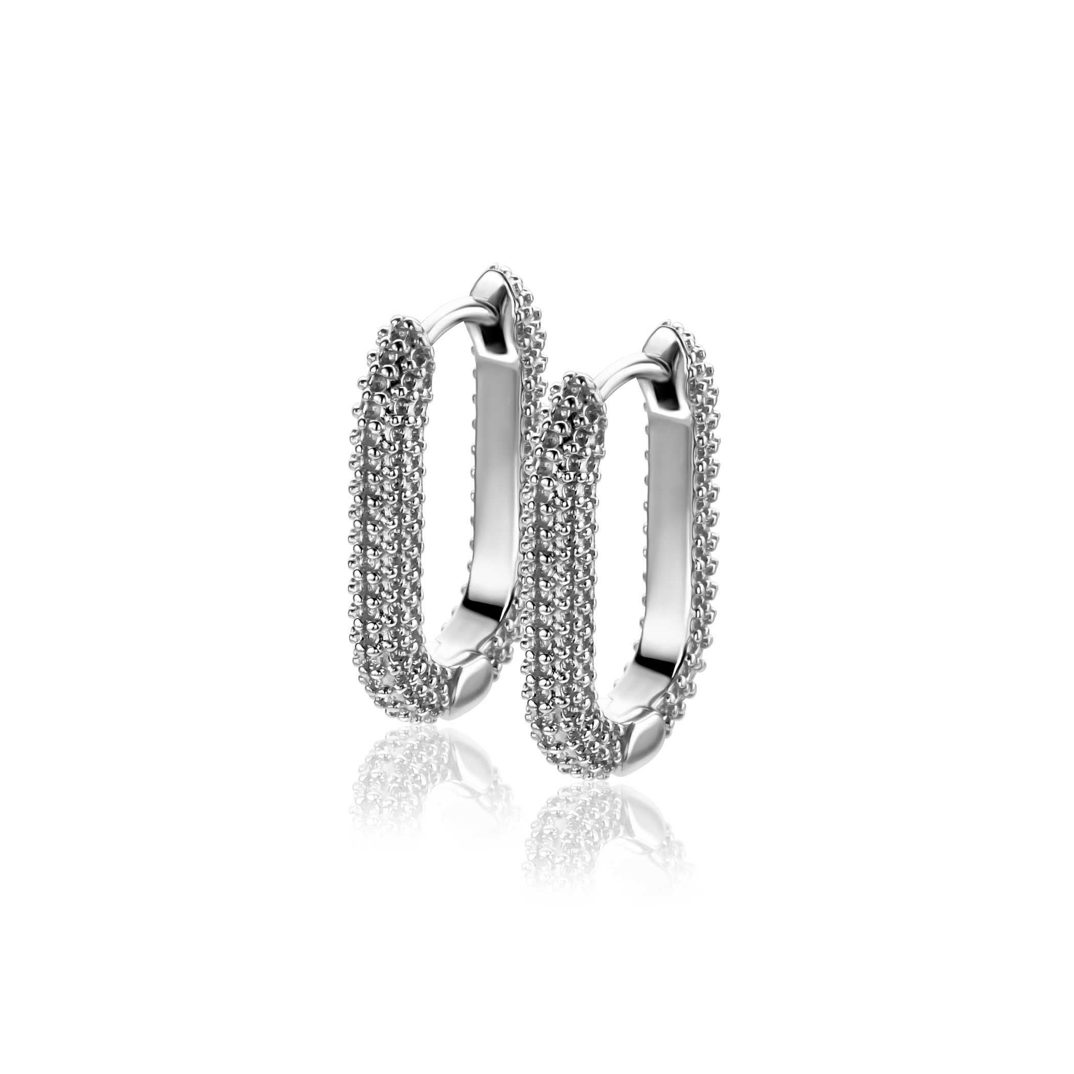 ZINZI Zilveren Oorbellen 20mm - ZIO2694