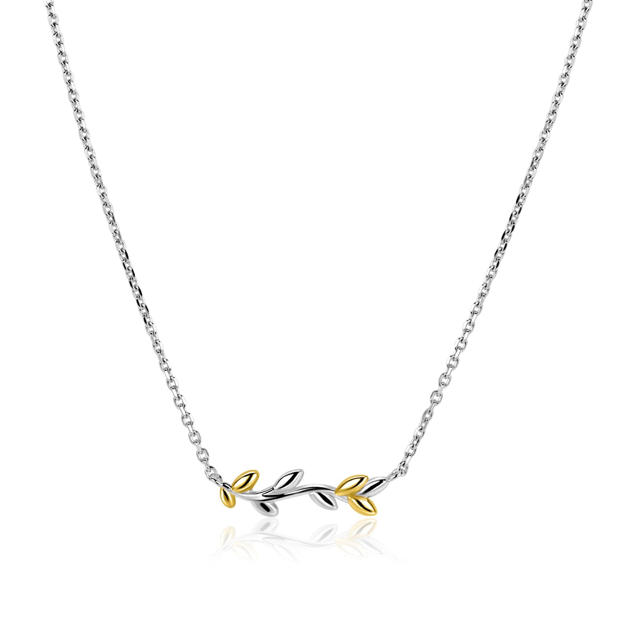 ZINZI Zilveren Ketting 42-44 cm - ZIC2740