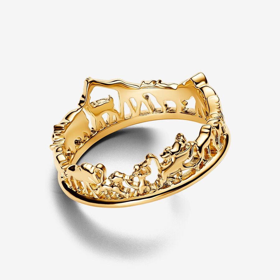 Pandora Disney The Lion King Ring goudverguld - 163362C00