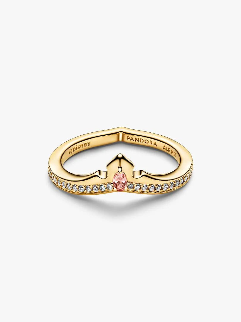 Pandora Disney Prinses Aurora Tiara Ring goudverguld - 164334C01