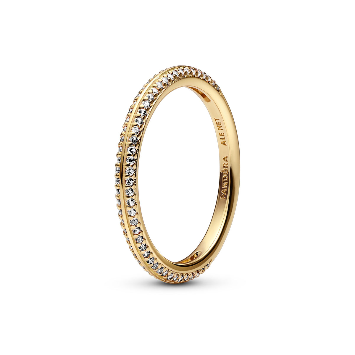 Pandora ME Pavé Ring goudverguld