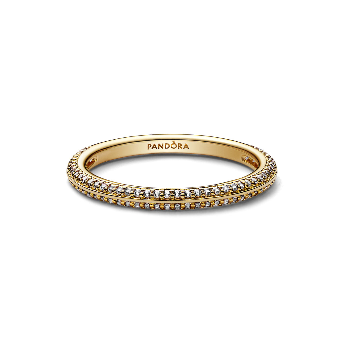 Pandora ME Pavé Ring goudverguld 169679C01