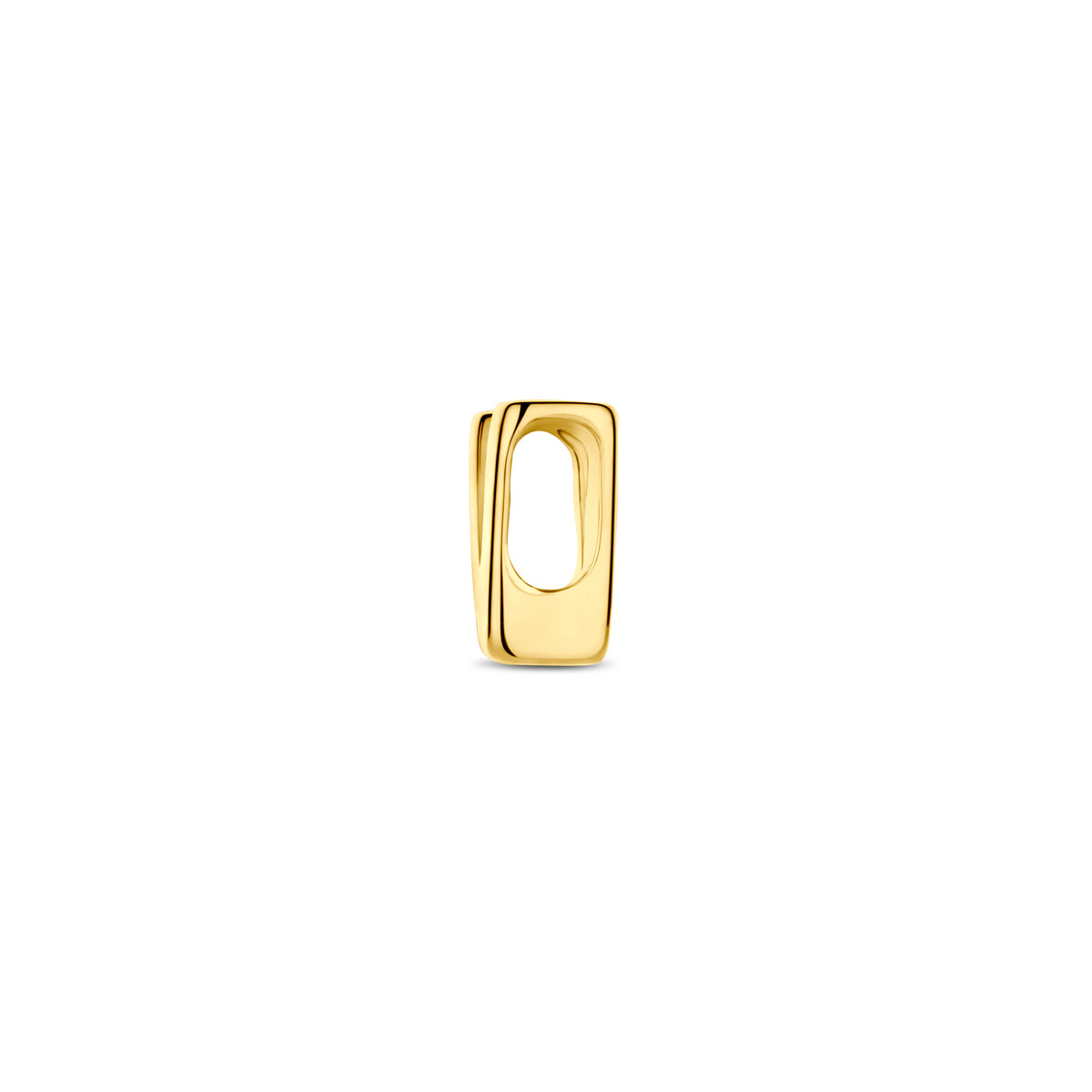 Hanger letter V 5,5 mm 9K geelgoud #Letter_V
