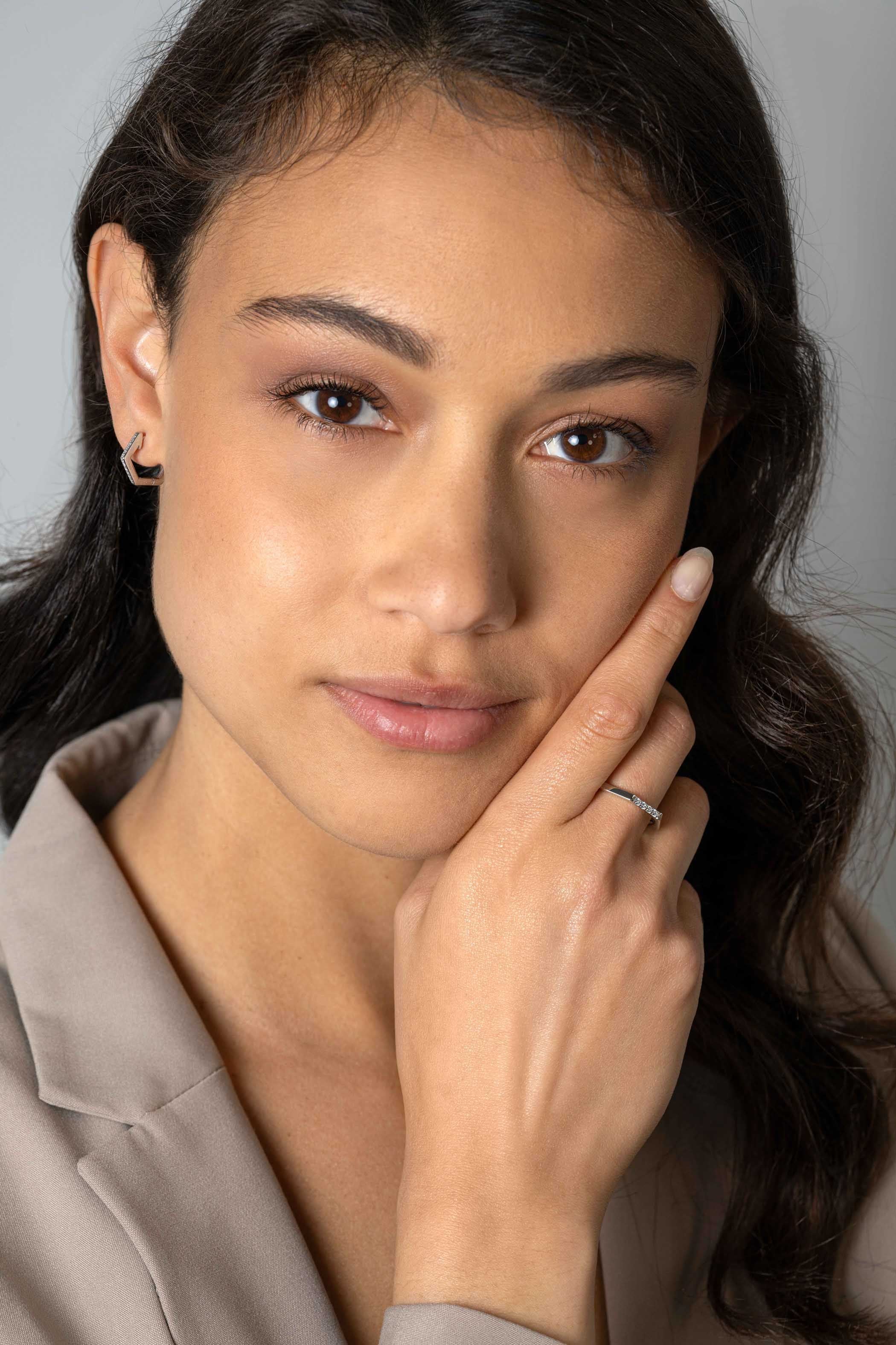 ZINZI Zilveren Ring met Witte Zirkonia - ZIR2492