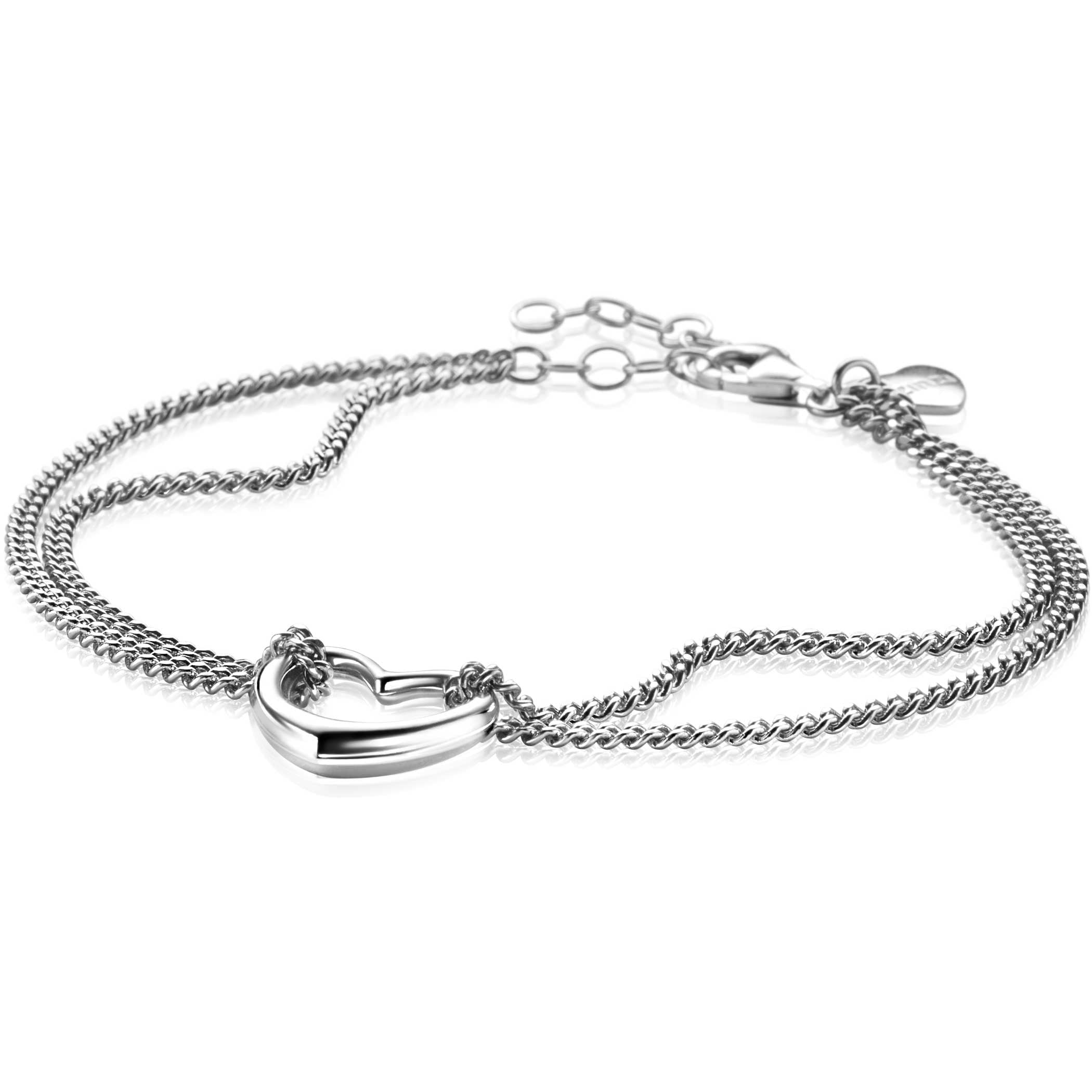 ZINZI Zilveren Armband 16,5 - 19,5 cm - ZIA2516