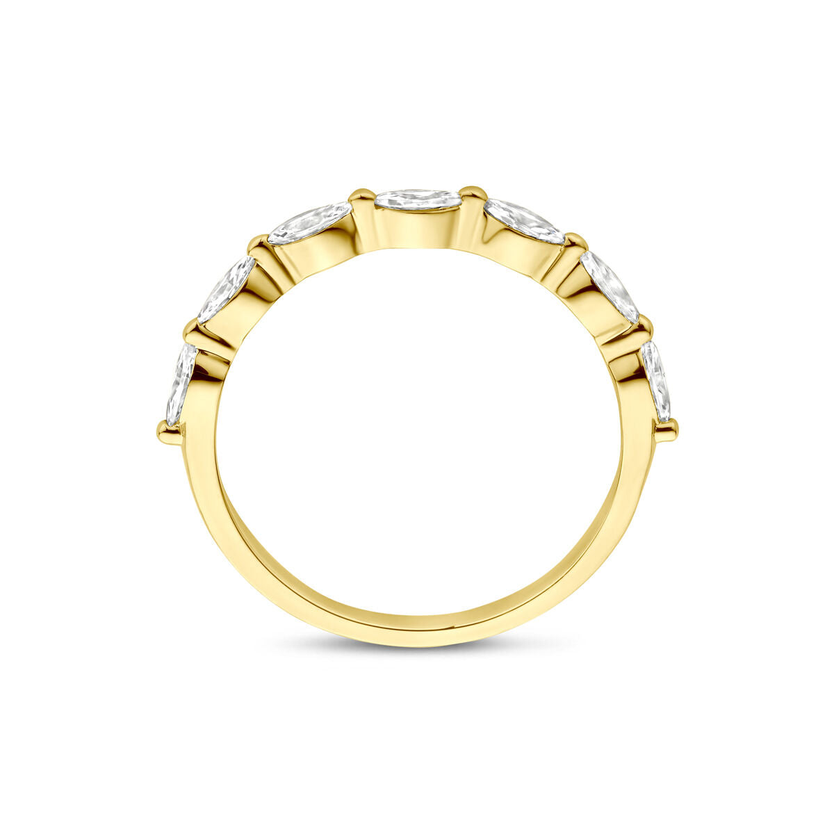 Fantasy Collection Ring zirkonia 14K geelgoud