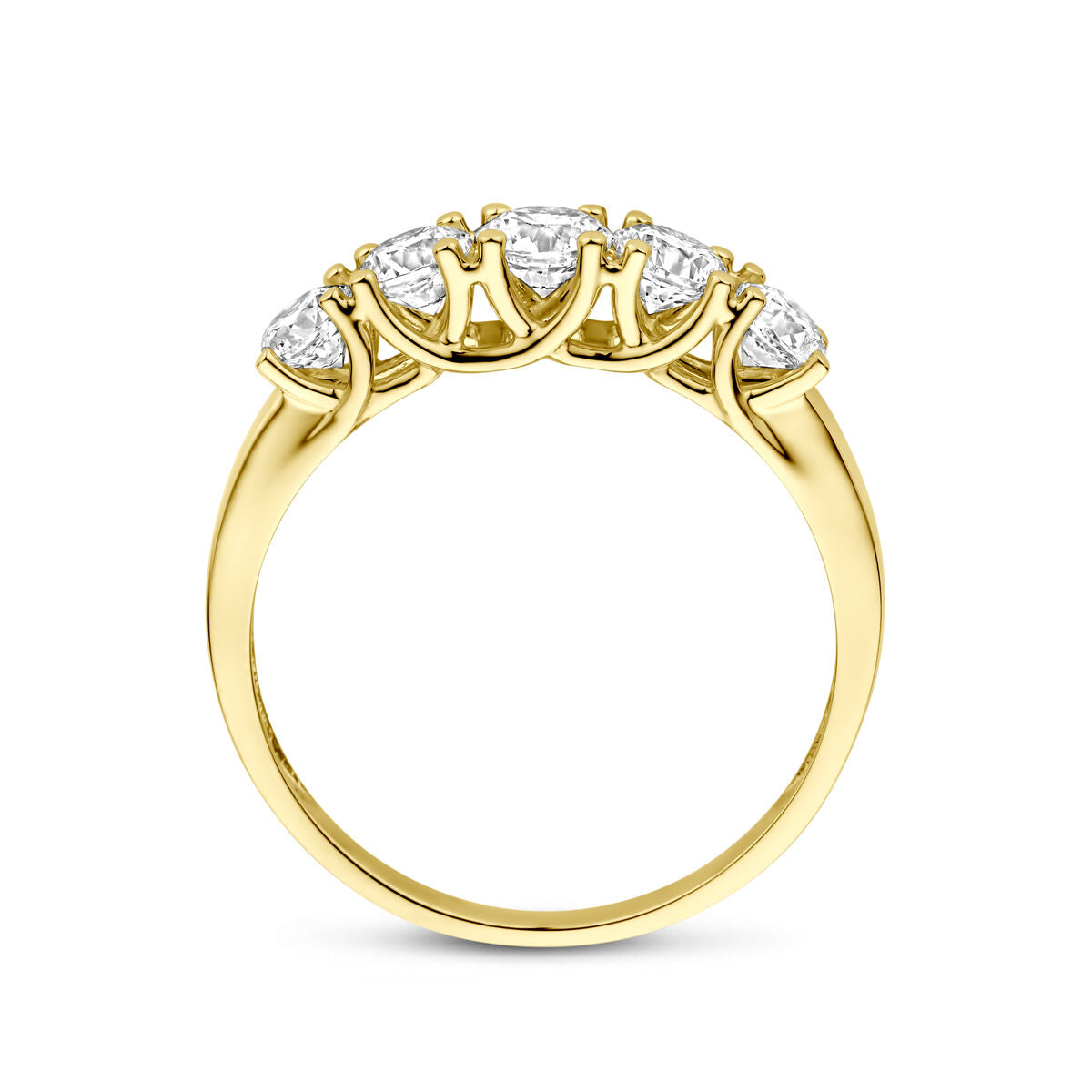 Fantasy Collection Ring zirkonia 14K geelgoud