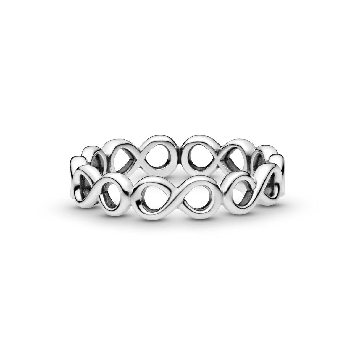 Pandora Eenvoudige Oneindigheid Bandring zilver 190994