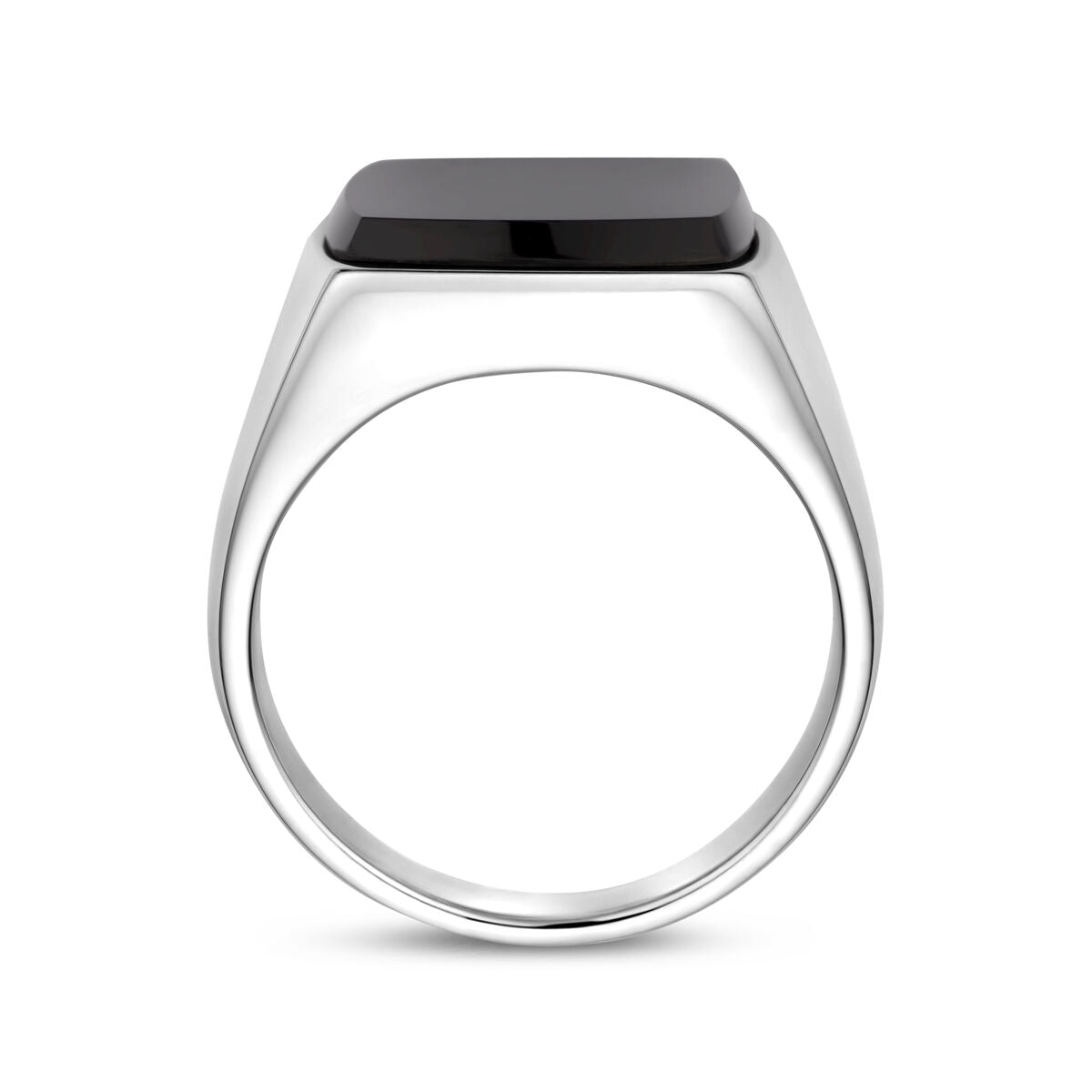 Fantasy Collection Zegelring onyx zilver