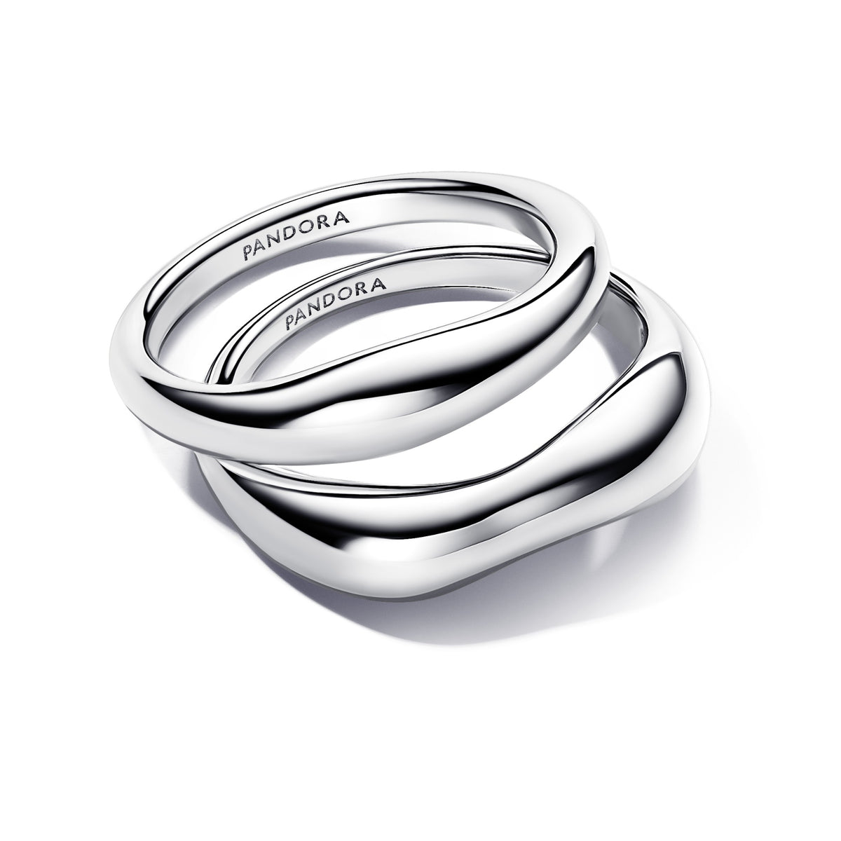 Pandora Organisch Gevormde Stapelringen zilver 193264C00