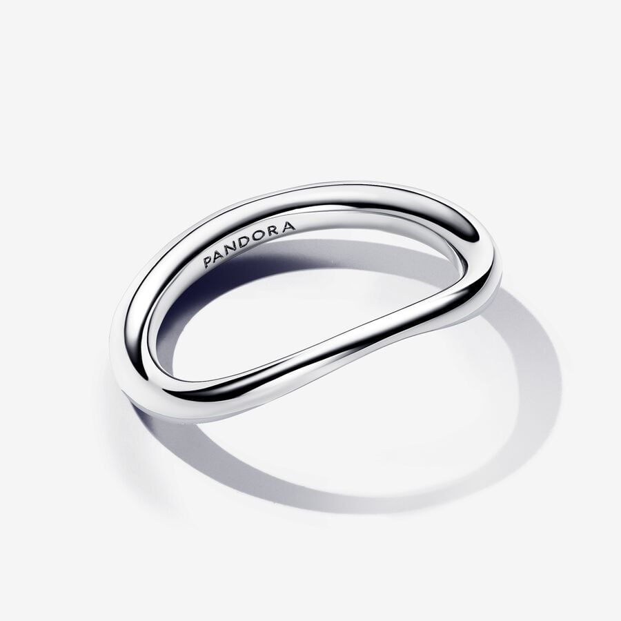 Pandora Organisch Gevormde Bandring zilver - 193314C00