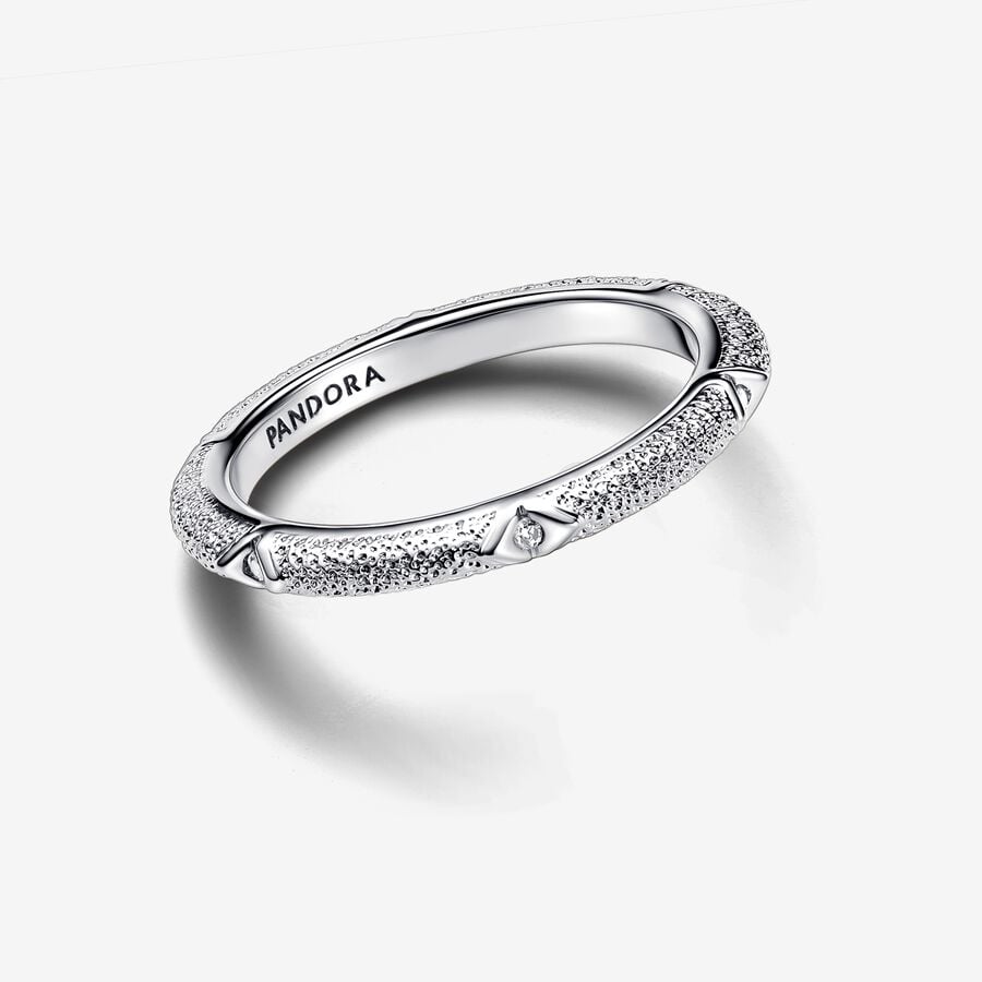 Pandora ME Textuur & Stenen Ring zilver - 193322C01