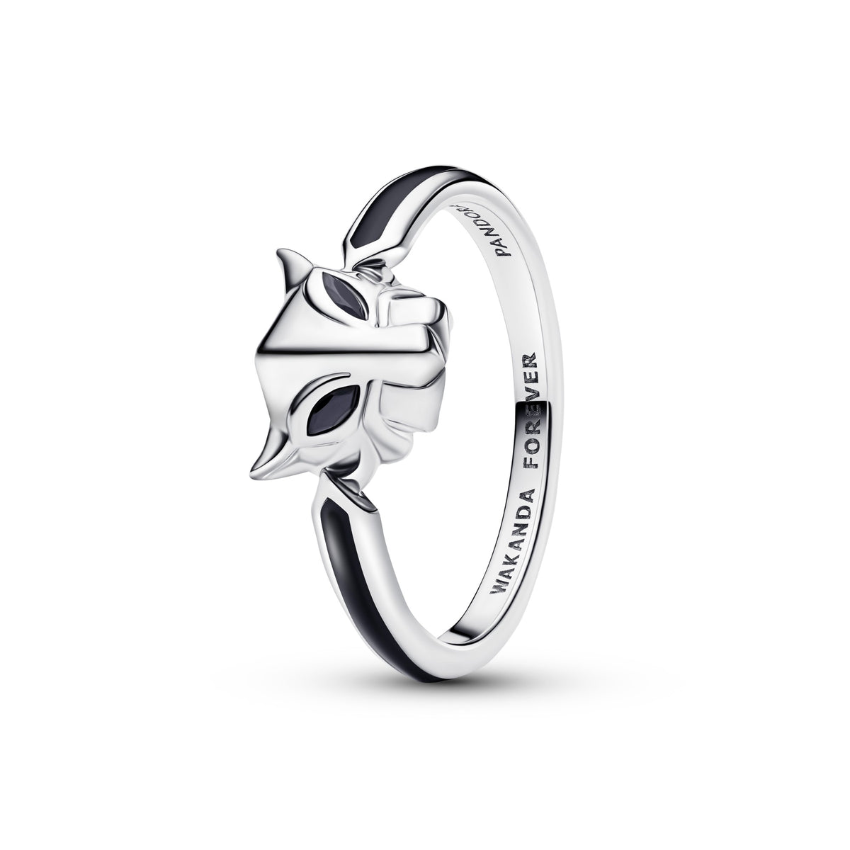 Pandora Marvel Black Panther-ring zilver