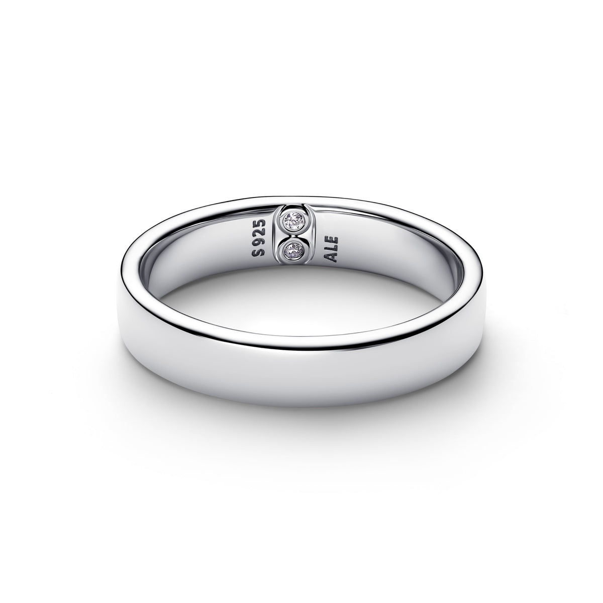 Pandora Graveerbare Klassieke Bandring zilver 194776C01