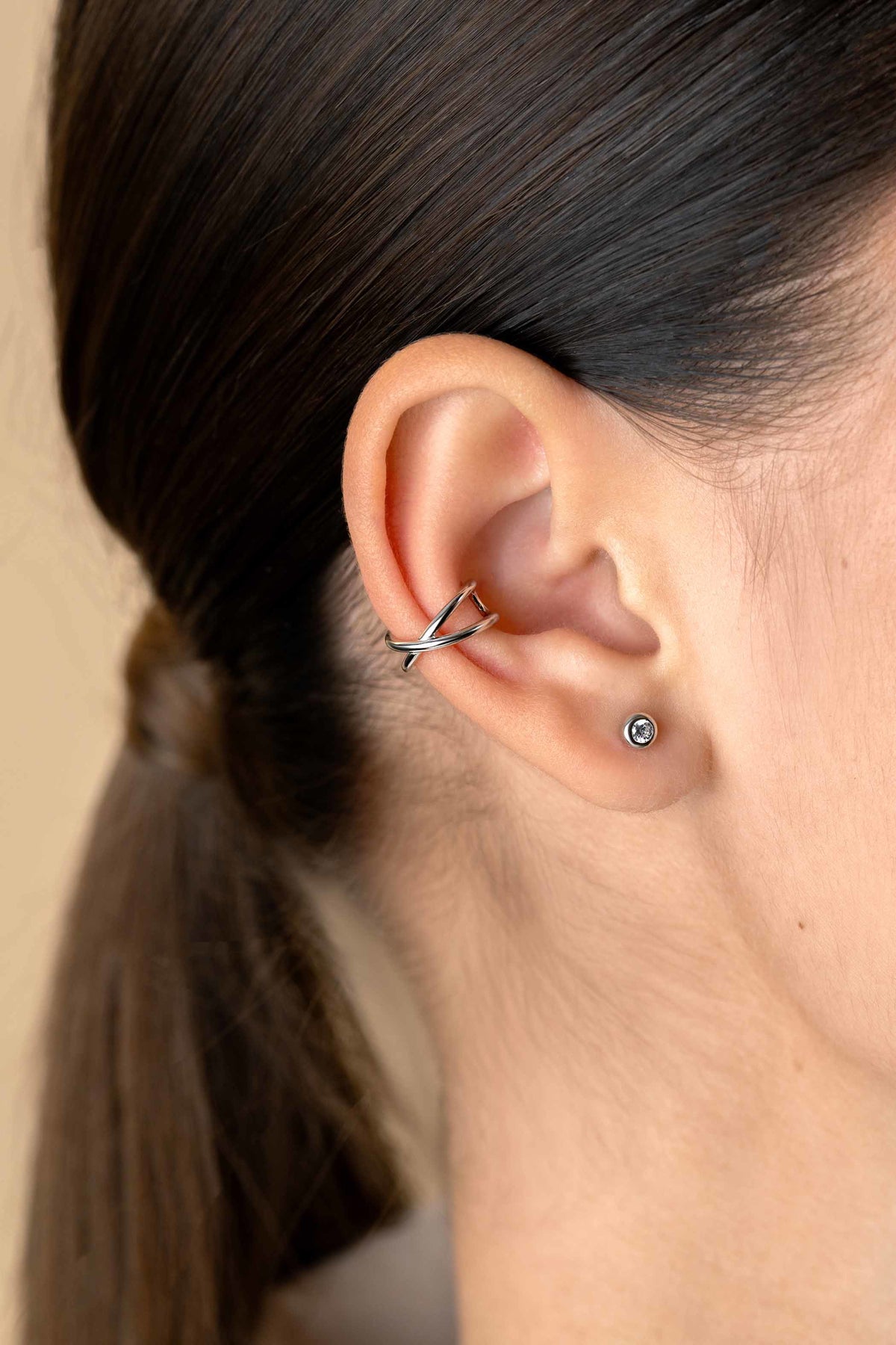 ZINZI Zilveren Ear Cuff ZIO-CUFF5