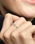 Pandora Heart and wishbone zilveren ring met zirkonia 199302C01, exclusief en kwalitatief hoogwaardig. Ontdek nu!