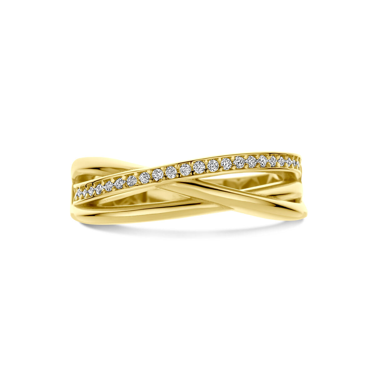 Fantasy Collection Ring zirkonia 14K geelgoud