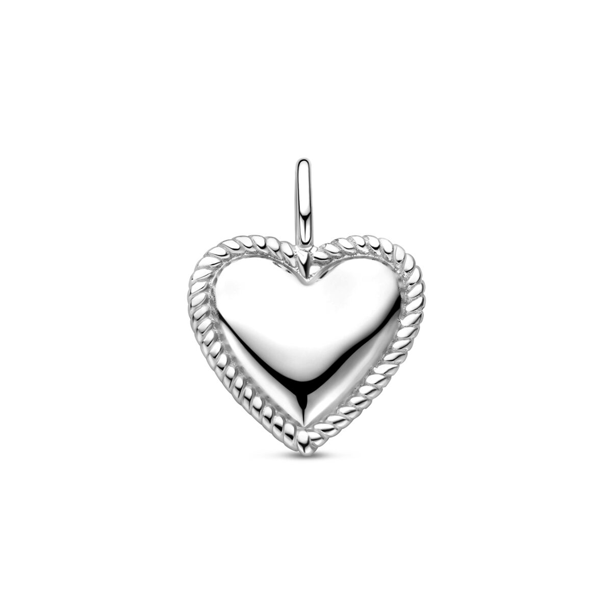 Fantasy Collection Hanger hartje 15 mm zilver